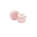 plastic jar for skin care cream pink acrylic cosmetic jar eye cream jar 5g